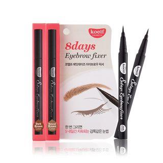Petitfee - Koelf 8 Days Eyebrow Fixer Dark Brown