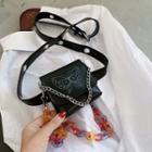 Butterfly Print Belt Bag