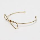 Bow Wire Bangle Gold - One Size