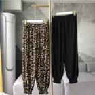 High-waist Leopard Printed Harem Pants