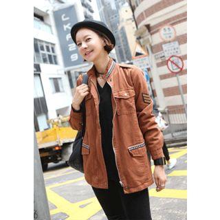 Washed Zip Jacket