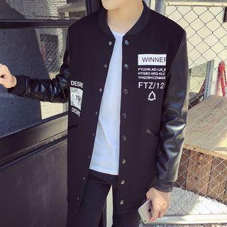 Letter Buttoned Jacket