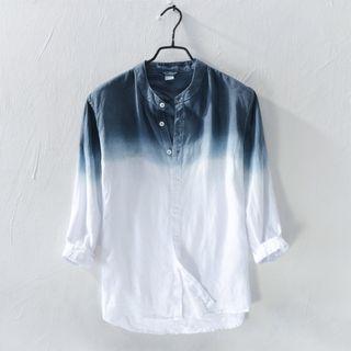 Gradient Linen Shirt