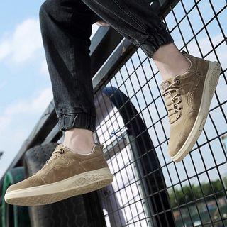 Suede Athletic Sneakers