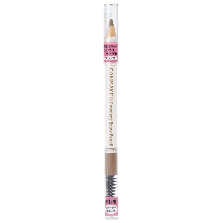 Canmake - Powdery Brow Pencil (#03 Cinnamon Brown) 1 Pc