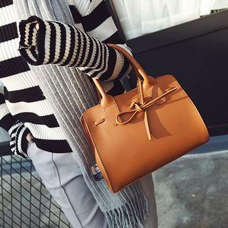 Tied Drawstring Satchel