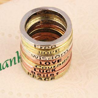 Letter Ring