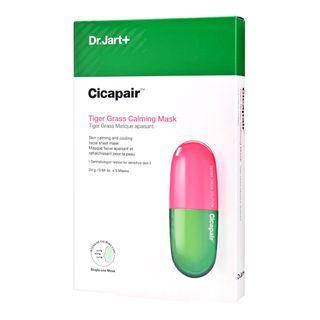 Dr. Jart+ - Cicapair Tiger Grass Calming Mask Set 24g X 5 Pcs