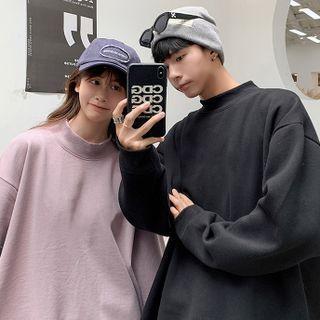 Couple High-neck Sweatshirt
