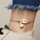 Shell Tassel String Anklet As Shown In Figure - One Size