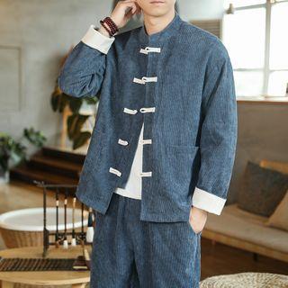 Set: Frog Buttoned Jacket + Pants