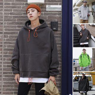 High-waist Hooded Pullover