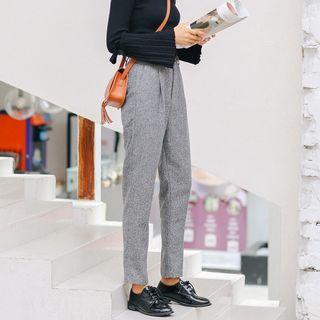 Ankle-length Belt Pants