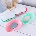Set Of 2: Plastic Hair Brush Set Of 2 - Random Colors - One Size