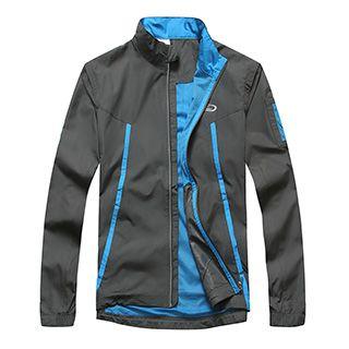Color Block Windbreaker