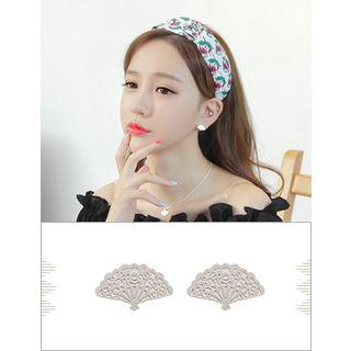 Metal Stud Earrings