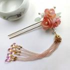 Flower Hair Pin 1 Pc - Pink - One Size