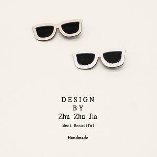 Mini Sunglasses Alloy Hair Clip