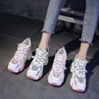 Chunky Platform Wedge Sneakers