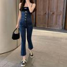 Tube Top / Cropped Jumper Jeans
