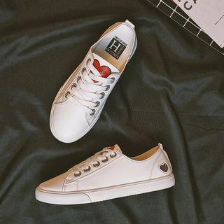 Heart Print Sneakers
