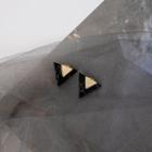 Triangle Stud Earring 1 Pair - E2650 - As Shown In Figure - One Size