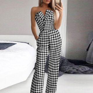 Strapless Loose Fit Jumpsuit