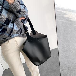Belted-detail Tote Bag