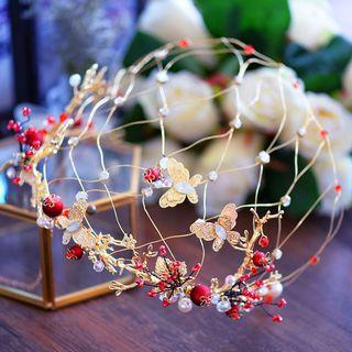 Wedding Bead Branches Headpiece
