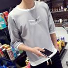 Crew Neck Short-sleeve Top