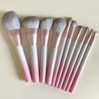 Set Of 10: Makeup Brush As Shown In Figure - One Size