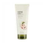 The Face Shop - Herb Day 365 Master Blending Cleansing Foam - 5 Types Peach & Fig