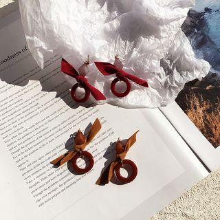 Knot Mini Hoop Earring