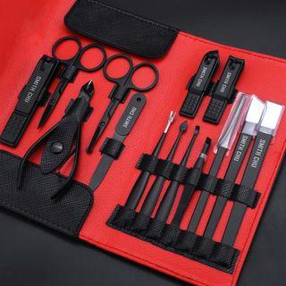 Stainless Steel Manicure Kit Set Set Of 14 Pcs - One Size