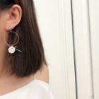 Geometric Asymmetric Drop Earrings