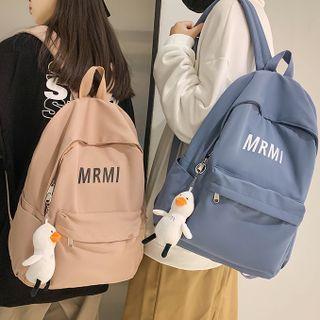 Set: Lettering Backpack + Charm