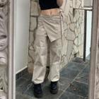 Mock Two-piece Loose Fit Cargo Pants