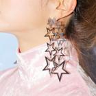 Cutout Star Earrings