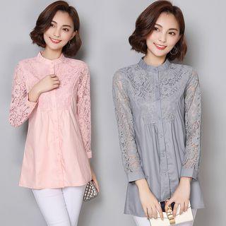 Plain Lace Shirt