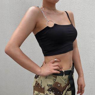 Chain Strap Crop Top