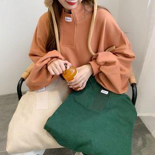 Standing-collar Pullover