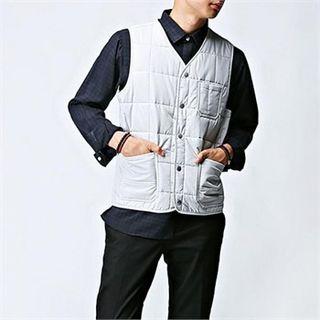 V-neck Padded Vest