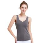 V Neck Warmer Tank Top