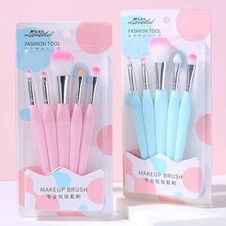 Set Of 5: Makeup Brush Random Color - One Size
