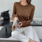 Slim-fit Soft-touch T-shirt