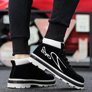 Letter Short Boots