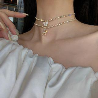 Rhinestone Choker / Set