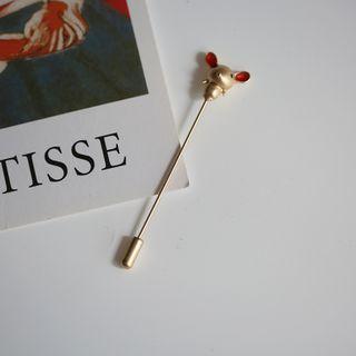 Alloy Mouse Brooch As Shown In Figure - One Size