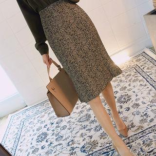 Herringbone Mermaid Skirt