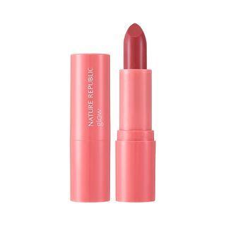 Nature Republic - Pure Shine Lipstick Glow - 3 Colors #01 Rose Oasis
